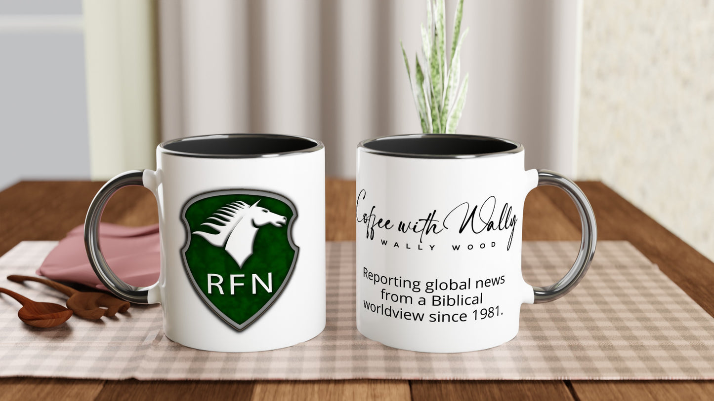 Official Coffee With Wally Podcast Coffee Mug
